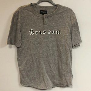 Brixton Button Collar Tee